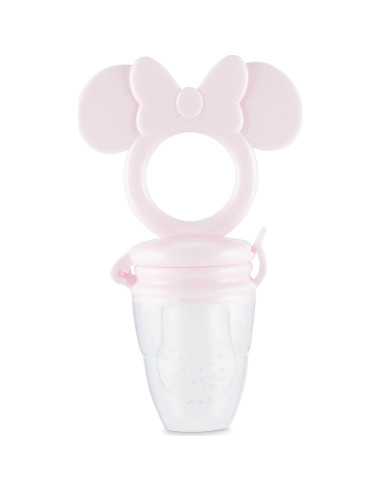 Mordedor Disney Mickey y Minnie con Alimentador de Frutas