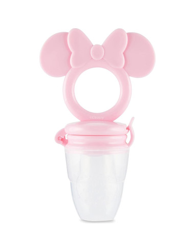 Mordedor Disney Mickey y Minnie con Alimentador de Frutas