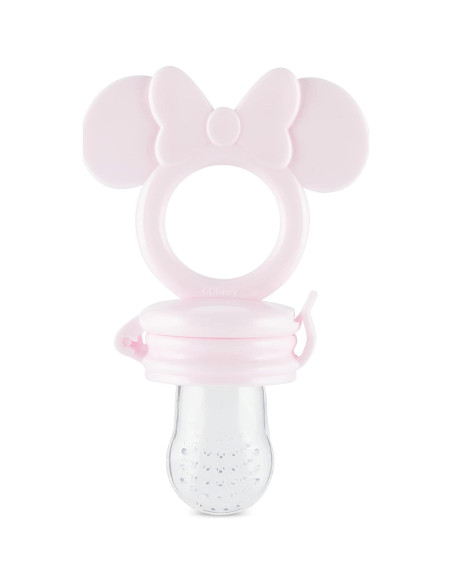 Mordedor Disney Mickey y Minnie con Alimentador de Frutas