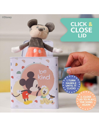 Jack in the Box Kids Preferred Mickey Mouse Musical 13 cm