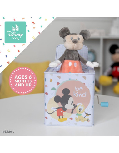 Jack in the Box Kids Preferred Mickey Mouse Musical 13 cm