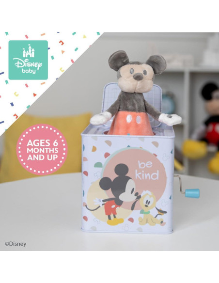 Jack in the Box Kids Preferred Mickey Mouse Musical 13 cm