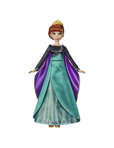 Muñeca Cantante Anna Disney Frozen 2 con Vestido y Accesorios