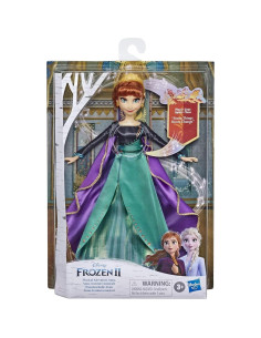 Muñeca Cantante Anna Disney Frozen 2 con Vestido y Accesorios 2