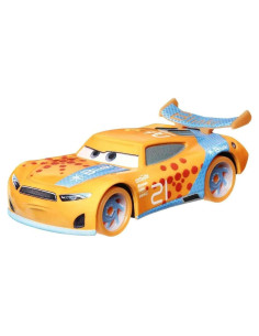 Vehículo Juguete Disney Cars Mattel Blinkr Glow Racer 90g