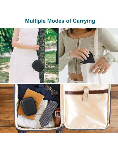 Funda rígida Canboc para Bitzee Disney - Almacenamiento Negro