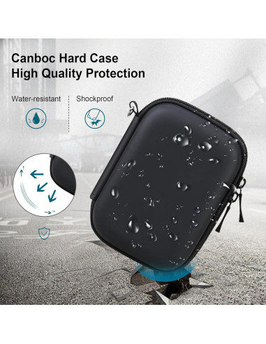 Funda rígida Canboc para Bitzee Disney - Almacenamiento Negro