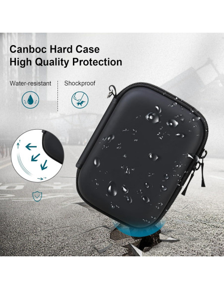 Funda rígida Canboc para Bitzee Disney - Almacenamiento Negro