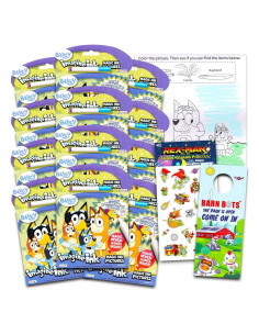 Conjunto de 12 Libros para Colorear Bluey Imagine Ink