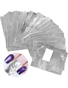 Tongcloud Removedor de Esmalte de Uñas Gel 400 Unidades 2