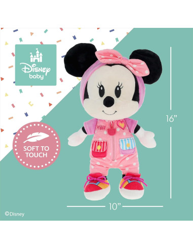 Muñeca de Peluche Disney Baby Minnie Mouse para Vestir