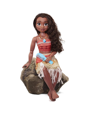 Muñeca Moana de Disney 86 cm Articulada con Peine