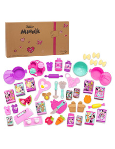 Conjunto de Cocina Bowtastic Minnie Mouse 50 Piezas Juguete