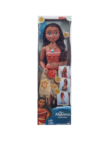 Muñeca Moana de Disney 86 cm Articulada con Peine