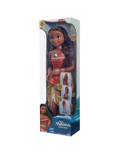 Muñeca Moana de Disney 86 cm Articulada con Peine