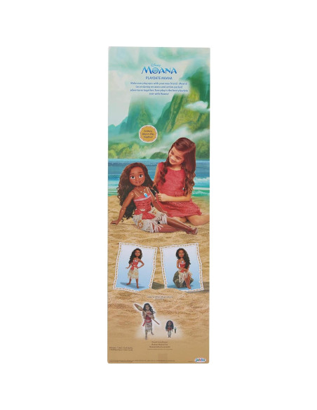 Muñeca Moana de Disney 86 cm Articulada con Peine