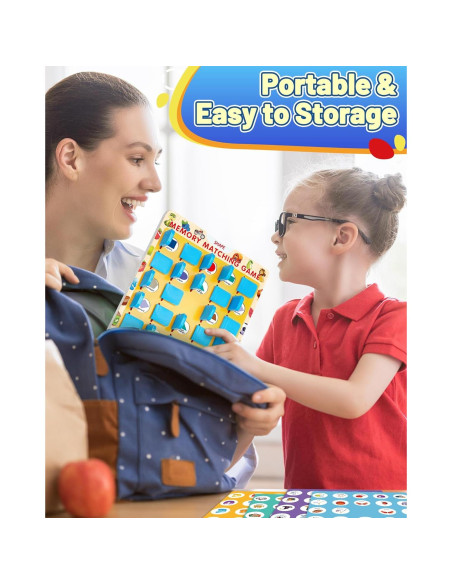 Juego de Memoria Educativo Walenty para Niños 3-8 Años