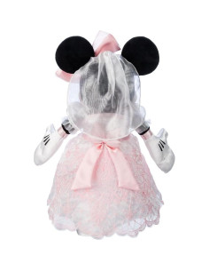 Peluche de Boda Minnie Mouse Disney 30.48 cm con Vestido de Satén 2