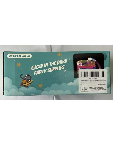 24 Piezas Pulseras LED Brillantes para Fiestas Mikulala