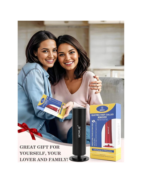 Removedor de Callos Eléctrico MOWLIE con 60 Discos de Lija