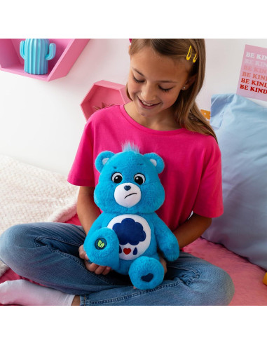 Care Bears Oso Gruñón 35.56 cm - Peluche Azul Sostenible