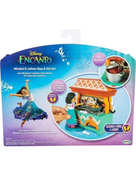 Juego de Muñeca Encanto Cocina Julieta y Mirabel Estándar
