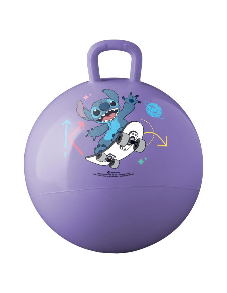 Pelota Saltarina Hedstrom Disney Stitch 38 cm para Niños