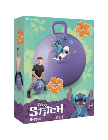 Pelota Saltarina Hedstrom Disney Stitch 38 cm para Niños