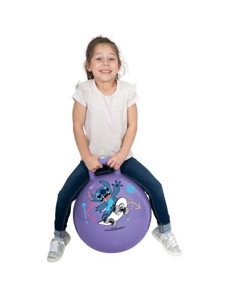 Pelota Saltarina Hedstrom Disney Stitch 38 cm para Niños