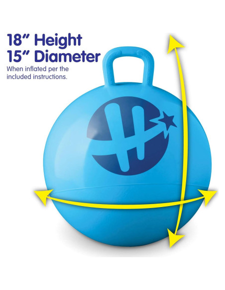 Pelota Saltarina Hedstrom Disney Stitch 38 cm para Niños