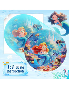 Rompecabezas de Suelo Sirena DIGOBAY 70 Piezas 58x58 cm 2