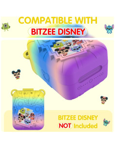 Funda de Silicona SKRVGOJFG para Juguete Bitzee Disney - Colorido 2