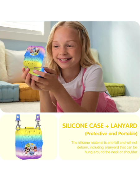 Funda de Silicona SKRVGOJFG para Juguete Bitzee Disney - Colorido