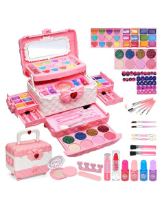 Kit de Maquillaje Lavable ROKKES para Niñas 4-12 Años