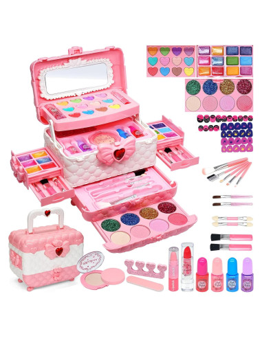 Kit de Maquillaje Lavable ROKKES para Niñas 4-12 Años