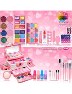 Kit de Maquillaje Lavable ROKKES para Niñas 4-12 Años 2