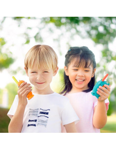 Walkie Talkies B. toys Hipopótamo y Mono 2-Pack 30.48m 2