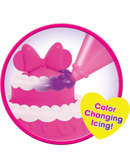 Set de Pastelería Bowtastic Minnie Mouse Just Play 15 Piezas