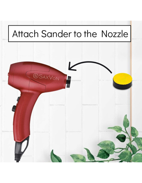 Máquina Eléctrica para Callos SaxVon FM101, 65W, 12 Accesorios