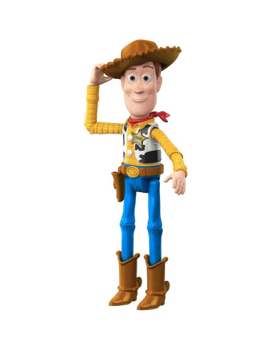 Figura de acción Woody Mattel Toy Story 23.4 cm posable