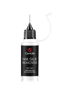 Removedor de Pegamento para Uñas Curvlife 20ml Sin Acetona