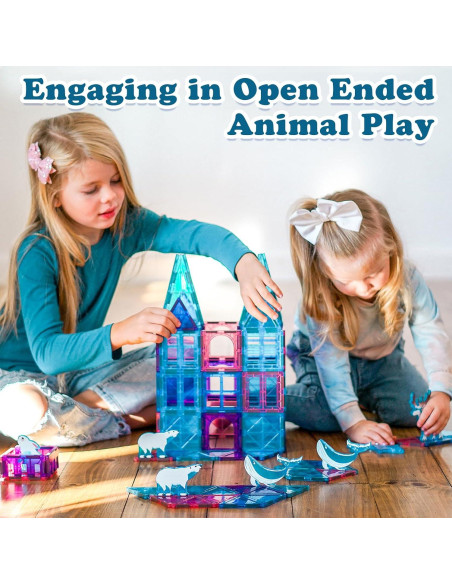 Azulejos Magnéticos Animales Árticos Soyee - Juego de Construcción 3+