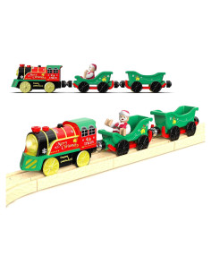 Juego de tren eléctrico May & Z con luces y sonidos 29.5x8x5cm