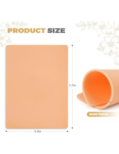 15 Piezas Piel de Tatuaje Falsa SHATGYI 3mm Doble Cara