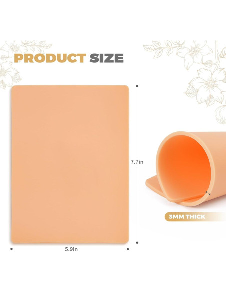 15 Piezas Piel de Tatuaje Falsa SHATGYI 3mm Doble Cara