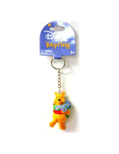 Llavero PVC Winnie The Pooh Disney Amarillo 3.18x3.81 cm