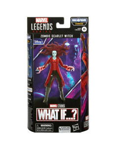 Figura de acción Scarlet Witch Zombie Marvel Legends 15 cm 2