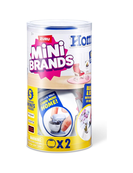 Mini Marcas Casa ZURU - 2 Paquete de Coleccionables Temáticos