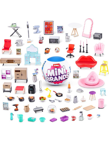 Mini Marcas Casa ZURU - 2 Paquete de Coleccionables Temáticos