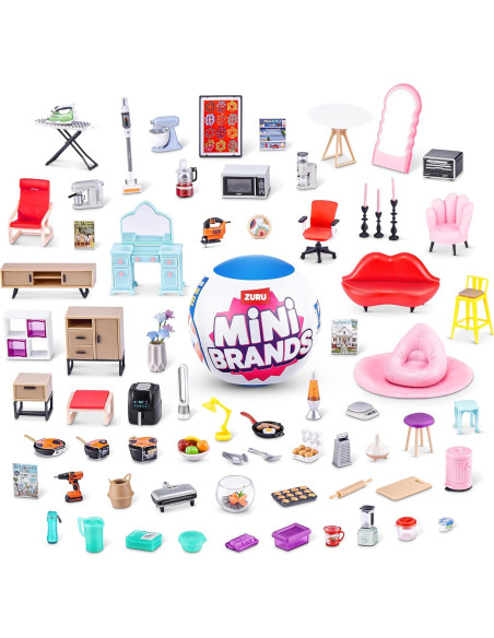 Mini Marcas Casa ZURU - 2 Paquete de Coleccionables Temáticos